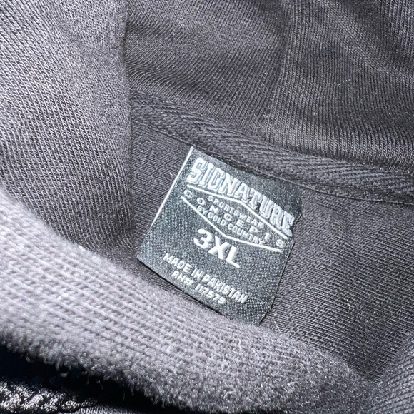 CLAM Black Hoodie Sweatshirt - Picture 3 of 6